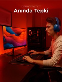 Resim Rampage Crimson 27' 200hz 0.5ms Fast Ips Full Hd Freesync/g-sync Pc Gaming Monitör 