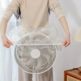 Resim 10 adet Kalınlaştırılmış PE Plastik Film Toz Kapakları, Gerilebilir 120cm/100cm/80cm Boyutları, Ev Eşyaları için Gıda Dışı Temaslı Toz Geçirmez Koruma 