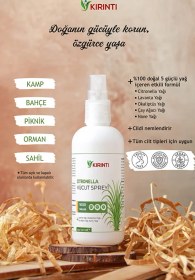 Resim Kırıntı 2000 Cıtronella Limon Otu Yağlı Vücut Bakım Spreyi 100 ML 
