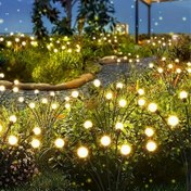 Resim Güneş Işıklı LED Bahçe Lambaları - 10 adet/8 adet/6 adet LED, 8 Aydınlatma Modu, Dış Mekan Bahçe ve Yol Dekorasyonları, Bahçenizi veya Partinizi Büyülü Işıkla Doldurun, Mükemmel Noel, Cadılar Bayramı, Şükran Günü, Paskalya Hediyeleri, 4 Mevsim İçin Uygun, 11 Festival Gereksinimlerini Karşılayın. 