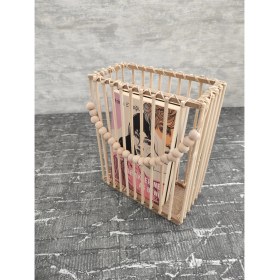Resim Bambu Çubuklu Boncuklu Dergilik 25 cm 