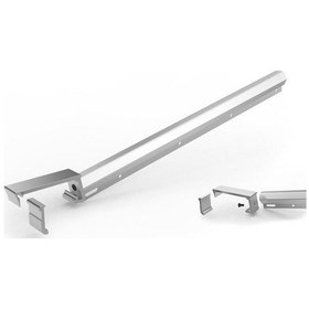 Resim Koral Alüminyum Balkon Çamaşır Kurutma Askılığı 80x30 