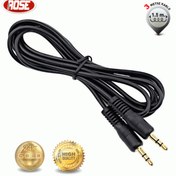 Resim Rose 3.5 MM Stereo Jaklı Aux Ses Kablosu Gold 3metre 