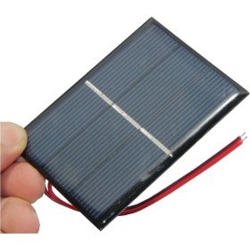 Resim Dünya Magnet 3'lü Güneş Paneli 6V 1W Yüksek Dönüşüm Oranı ile Enerji Tasarrufu 