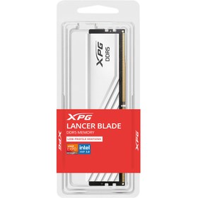 Resim XPG Lancer Blade Beyaz DDR5-6000Mhz CL48 16GB (1x16GB) Single (48-48-48) 1.1V 