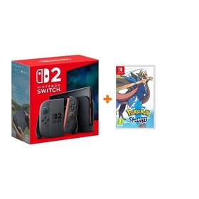 Resim Nintendo Switch 2 Oyun Konsolu + Nintendo Switch Pokemon Sword Oyun 