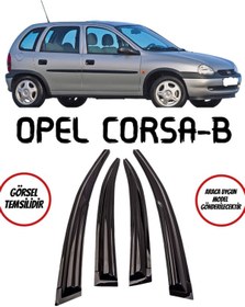 Resim BALP Opel Corsa B Cam Rüzgarlığı 4lü 1998 - 2000 Arası 