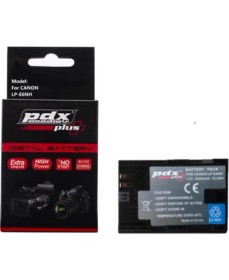Resim Pdx Canon LPE6 NH Batarya Pil 2300mAh 7D Mark II,7D,5DS,5DS R,5D Mark IV,III,II,60D,60Da,70D,80D,6D 