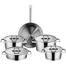Resim Aryıldz Zeus 9 Parça Tencere Seti Çelik 