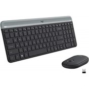 Resim Logitech MK470 Slim Combo Kablosuz Klavye Mouse Seti 12 Fn Kısayolu ile Kompakt Klavye Sağ 