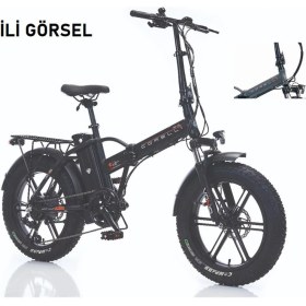 Resim 20J Corelli Vonıq Eco Mag Elektrikli Bisiklet - Gri - 42 Kadro 
