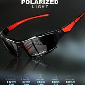 Resim 1 adet Polarize Spor Gözlüğü, TAC Lens Malzemesi, PC Polikarbonat Çerçeve, Renk Değiştiren Lens, Rüzgar Geçirmez, Unisex, Anti-Glare, Açık Hava Aktiviteleri için Süsleme Fonksiyonu ile 