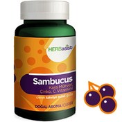 Resim Herbasist sambucus i̇çeren takviye edici gıda gummy 30 adet 