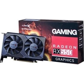 Resim Turbox Arcade Hero M RX550 Amd Gddr5 128BIT Dvi.hdmi Çift Fan 4gb Ekran Kartı 