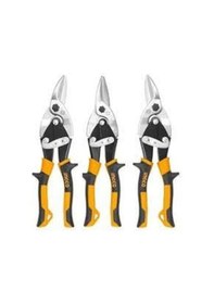 Resim Ingco Htsnk0110 250 MM 3 Lü Set Sac Kesme Makası Sağ-Sol-Düz 