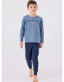 Resim U.S. Polo Assn. U.s. Polo 1911-4 Erkek Çocuk Pijama Takım 001 