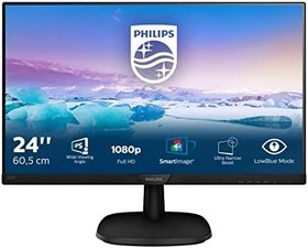 Resim Philips 23.8 243V7QJABF/01 4ms FHD Vesa MM IPS 