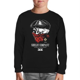 Resim Peaky Blinders - Birmingham Siyah Çocuk Sweatshirt 