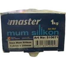 Resim Fıstmaster Ince Mum Silikon 1kg 7,4MMX300MM 