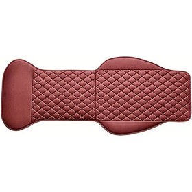 Resim Sunshine022 Evrensel Oturma Kılıfı Nefes Alabilir Kaymaz Şarap Kırmızısı 1 Set 