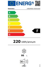 Resim Electrolux LYB2AF82S Ankastre Derin Dondurucu 