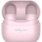 Resim Zealot T4 Pembe Tws Bluetooth 5.0 Kulaklık 300mah Şarj Kutusu Kablosuz Kulaklık Stereo Spor Kulaklıkları Mikrofonlu Kulaklıklar. 