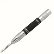 Resim 1 adet Süper Alaşım Tungsten Çelik Sivri Otomatik Merkezli Delme - Ayarlanabilir Yaylı Metal Delme Aracı, Mühendisler, Marangozlar ve Ahşap İşçileri için Hassas İşaretleme ve Bakım 