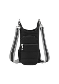 Resim Suntek Koşu Seyahat Açık Hava Aktiviteleri Için Kayışlı Su Siyah 