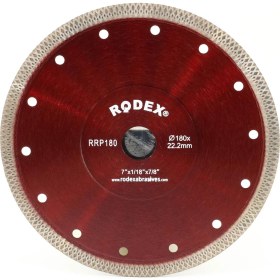 Resim Rodex Elmas Kesme Diski Tuğla, Granit, Mermer 180MM 