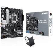 Resim Asus Prıme H610M-A Wıfı Ddr5 5600MHZ 1xvga 1xhdmı 1xdp 2xm.2 USB 3.2 Matx 1700P (12. /13. ve 14. Nesil Işlemci Uyumlu) 