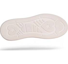 Resim Abboud 2157 Krem Kadın Babet Ayakkabı Krem 