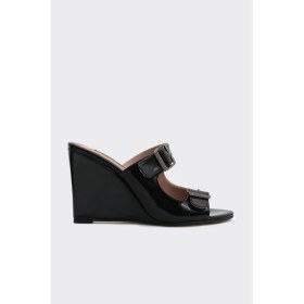 Resim Kadın Dolgu Topuklu Abiye Terlik 