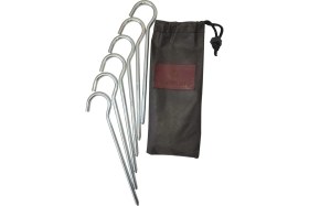 Resim Çadır Tarp Kazığı 8mm 25CM Galvanizli 6 Adet 