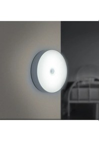 Resim Akıllı Hareket Sensörlü Lamba Şarjlı Siyah 