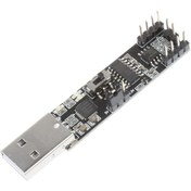 Resim 3in1 5V 3.3V USB - RS485 RS232 TTL Seri Port Dönüştürücü Modülü 