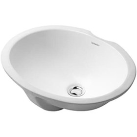 Resim Duravit Lavabo Dune Tezgah Altı 52 x 36.5 CM. Alpin Beyaz 0481570 