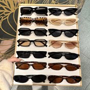Resim 14 Parça Kadın Karışık Moda Gözlük Seti/Dayanıklı PC Malzeme/Günlük Kullanım/Siyah, Kaplumbağa Kabuğu ve Leopar Desenli Çerçeveler/Kız Kardeşler ve Çiftler İçin Mükemmel Hediye 
