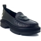 Resim Mammamia 850 Hakiki Deri Günlük Kadın Ayakkabı-siyah Siyah 