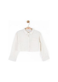 Resim Xo Kids Kız Çocuk Gömlek 8-14 Yaş 38384 Krem 