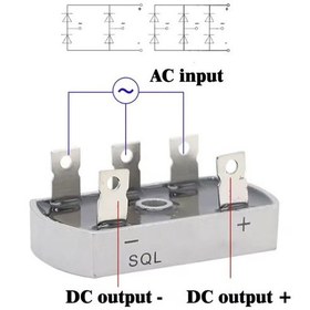 Resim Sql35-10 35a 1000v 3 Faz Köprü Diyot 