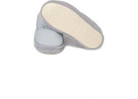 Resim Peluche 2025 Gri Çocuk Ev Ayakkabısı Panduf 