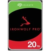 Resim Seagate Ironwolf Pro 20 Tb 7200RPM 256MB Sata3 550TB/Y Rv Nas (ST20000NT001) 