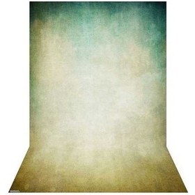 Resim Pazly Yeşil Sarı Retro Duvar Arkaplanı, 1.5x2.1m Dslr Kamera Stüdyo Dekoru 