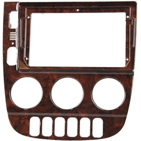 Resim Mercedes Ml-320 1998-2003 Maun Renk Çerçeve Ve Soket 9" 