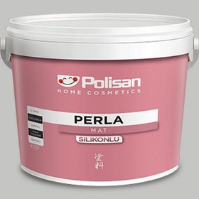 Resim Polisan 1850 - Marjinal Gri - Cİ-7602 7,5 Litre Perla Mat Silikonlu İç Cephe Boyası (28800011600) 