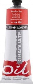 Resim daler rowney Graduate Yağlı Boya 588 GRAD OIL 38ML VERMILION HUE 