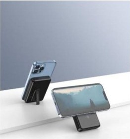 Resim Fulltech Fp6 10.000mah 15w Magsafe Hızlı Şarj Lcd Dijital Göstergeli Kablosuz Şarj Aleti Powerbank Çok Renkli 