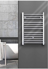 Resim Aeon Çelik Havlupan Düz Krom 500x700 