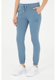 Resim U.S. Polo Assn. Kadın Koyu Mavi Jogger Eşofman Altı 50296946-VR032 