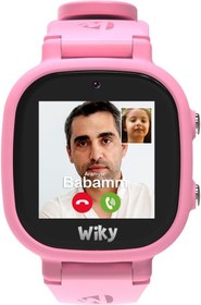 Resim Wiky Watch 5E eSim'li Akıllı Çocuk Saati Görüntülü ve Sesli Arama, GPS, SOS, Konum Takibi (Turkcell eSIM) - Pembe 